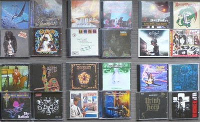 27 CD ROCK 80er ASIA DEEP PURPLE HEART MALMSTEEN SAGA WASP HEART