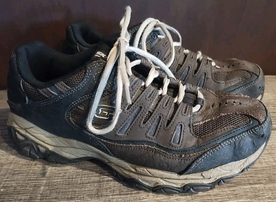 Skechers Mens After Burn Memory Fit 50125EWW Brown Casual Shoes Sneakers Size 8 Skechers Men main image 4