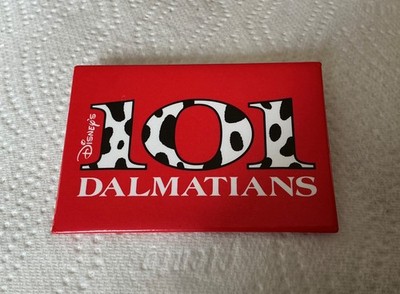 Disney Square Brosche Anstecker. 101 Dalmatiner. 3 x 2