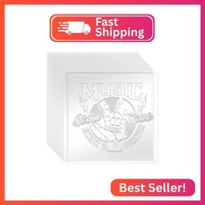 FSWCCK 30 Pcs 4 mil 12 x 12 Inch Translucent PET Blank Stencil Sheets, Mylar She