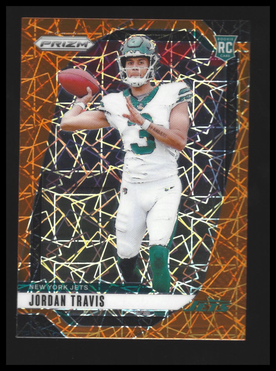 2024 Panini Prizm #359 Jordan Travis Lazer