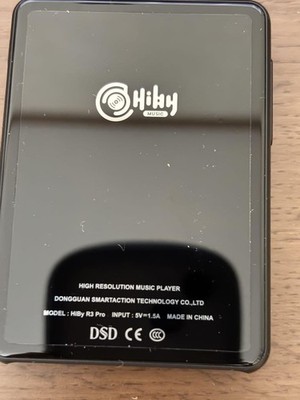 Hiby R3 Pro Black Portable Hi-Res Audio Music Player 