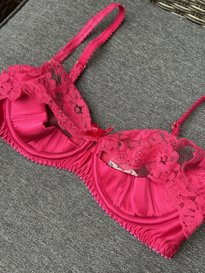 Sujetador Agent Provocateur Knickers Forever Reino Unido 32C mezcla de seda Foto 3 de 4