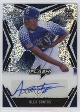 2020 Leaf Flash Blue 26/50 Alex Santos #BA-AS2 Auto nd3