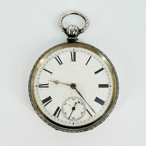 Antique Waltham Silver Cased Pocket Watch - c.1884 - Spares/Repair