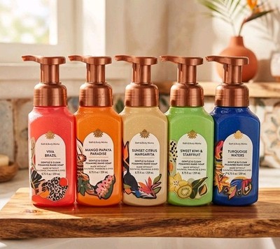 *New Release* Bath & Body Works Summer Foaming Hand Soap Scents 2026