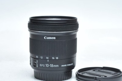 Canon EF-S 10-18mm f/4.5-5.6 IS STM Wide Zoom Lens EF