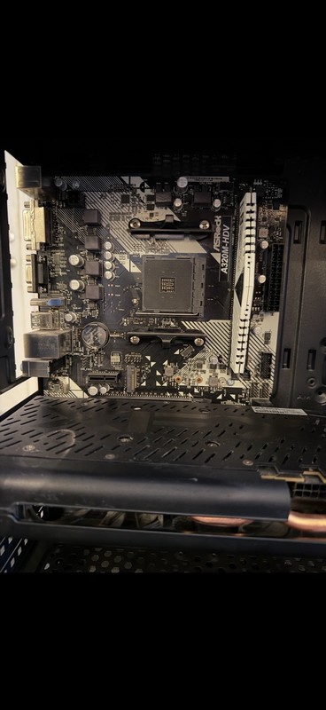 ASRock A320M-HDV MicroATX AMD Socket AM4 DDR4 SDRAM Motherboard HDMI/DVI/VGA
