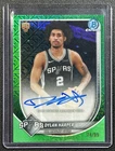 DYLAN HARPER 2025-26 BOWMAN CHROME #BCA-DH AUTO GREEN MOJO REFRACTOR RC 74/99