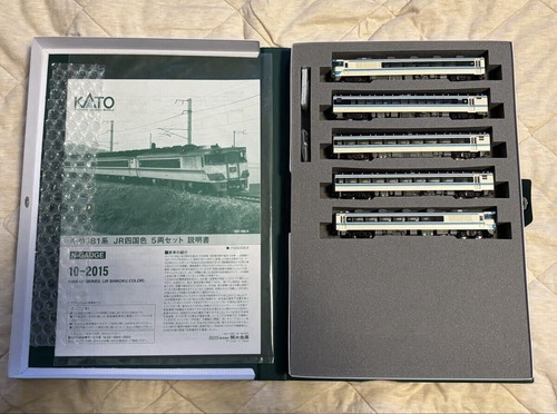 KATO 10-2015 Kiha 181 Series JR Shikoku Color 5 Coches Set 385045 | Condition: Used