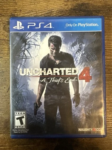 Uncharted 4: A Thief's End - Sony PlayStation 4 Ps4 Game