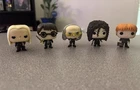 Harry Potter Mini Funko Pop Set of 5 Loose Figures Collector Bundle Lot