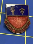 U.S. Army Military WW2 161st Field Artillery Regiment Di Dui Insignia Pin