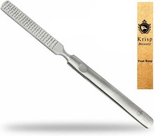 Foot Rasp File Callus Remover Professional 1 Count Pack of 1 , Silver