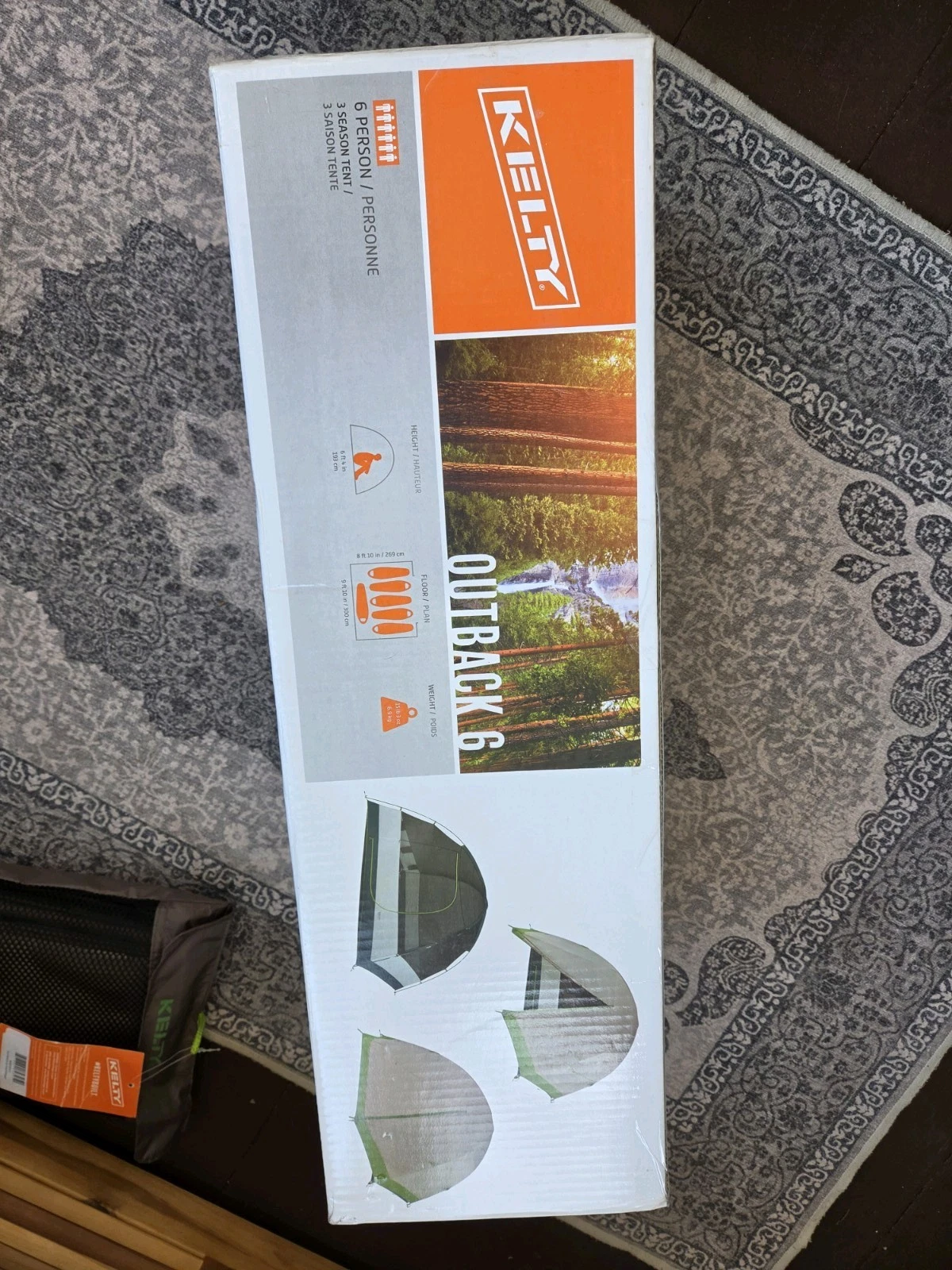 Kelty Outback 6 Tent and Footprint