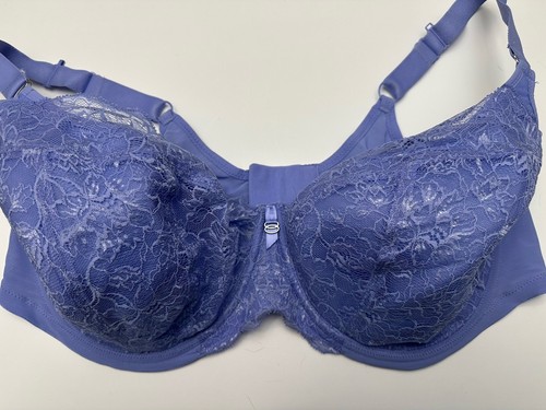 ELOMI 8081 'Brianna' Padded Half Cup UW Bra US Size 44H 44 H Jacaranda ...