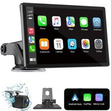 Pantalla Apple Carplay Inal mbrica Para Coche De 7 Pulgadas Est reo Port til HD