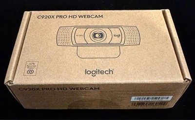 BRAND NEW LOGITECH C920X HD PRO WEBCAM FULL HD 1080P/30FPS VIDEO CLEAR AUDIO