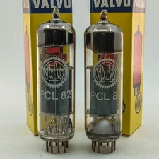 (2) NOS VALVO PCL82/EMMISIONS TESTED 