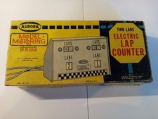 Aurora-Two Lane Electric Lap Counter - mit org. Verpackung  HO Scale