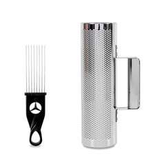 Guiro Instrument Stainless Steel Guiro 8" 3" Professional Metal Shaker with S...