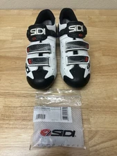 SIDI Alba 2 Road Bicycle Cycling Shoes Men's 43.5 New Insoles and Heel Pads