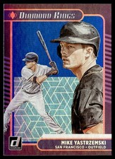 2021 Donruss Diamond Kings Mike Yastrzemski San Francisco Giants #28