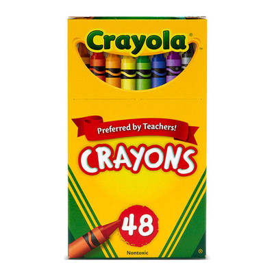 Wachsmalstifte Wachsmalkreide Wachsmaler Zeichenstifte Kinder Crayola 48 Farben