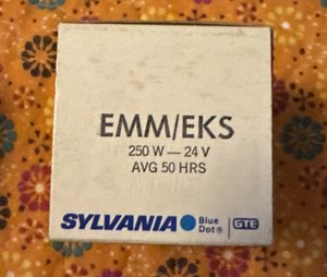 EMM EKS 250W 24V Photo Stage Projection LIGHT BULB Studio LAMP SYLVANIA 54960