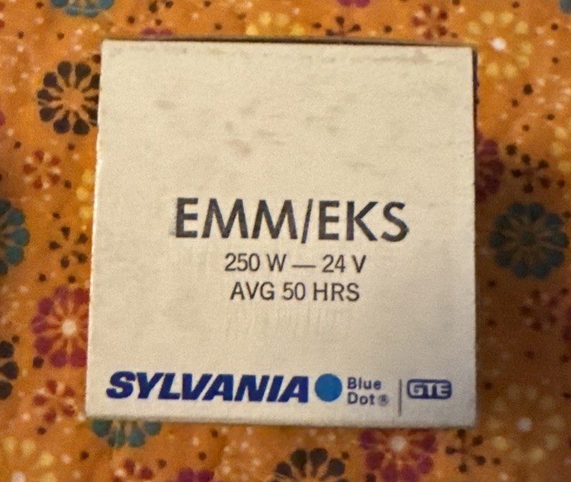 EMM EKS 250W 24V Photo Stage Projection LIGHT BULB Studio LAMP SYLVANIA 54960
