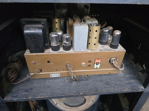 SELTENES ZENITH "BABY STRAT " KONSOLEN RÖHRENRADIO (1940) 10-S-470 - Bild 7 von 10