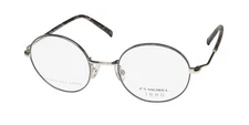 MOREL 1880 60072M EYEGLASS FRAME/GLASSES STAINLESS STEEL ROUND SHAPE LENS ADULTS