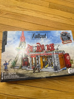 Fallout Red Rocket Truck Stop Mega Bloks Building Block Set Gift New/Sealed