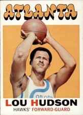 1971-72 Topps - Lou Hudson Rookie #110 EX