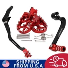 CRF110F Gear Shifter Lever+Rear Brake Pedal+Foot pegs CNC For CRF110F 2013-2026