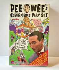 Pee Wee's Playhouse Pee Wee Herman Colorforms Set Sealed New Old Vintage 1987