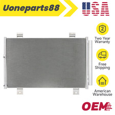 940697 AC Condenser W/ Drier for 2008-2013 Toyota Highlander 3.5L 3.3L 2.7L 3684