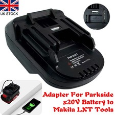 Battery Adapter For Parkside x20V Battery Convert to for Makita 18V LXT Tool UK