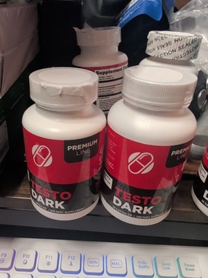 (2 Pack) Testo Dark Capsules, Testo Dark Maximum Performance (180 Capsules)