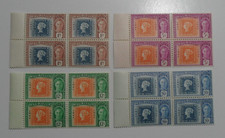 STAMPMART : MAURITIUS 1947 SC#225-228 KING GEORGE VI 4v MNH BLOCK SET