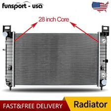 28'' Radiator for Chevy Silverado Tahoe Suburban GMC Sierra Yukon 4.3L 4.8L 5.3L