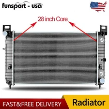 28'' Radiator for Chevy Silverado Tahoe Suburban GMC Sierra Yukon 4.3L 4.8L 5.3L