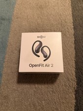 Shokz OpenFit Air 2 open-ear true wireless bluetooth earbuds - black NEW