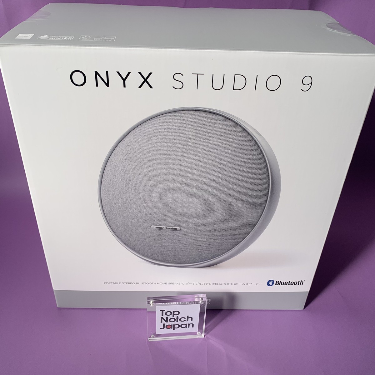 Harman Kardon Onyx Studio 9 Wireless Bluetooth Speaker Gray