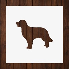 Cocker Spaniel Dog Silhouette Stencil