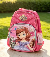 Cute Princess Sofia Kids Backpack Girls School Bag Cartoon Bookbag Gift Reddot
