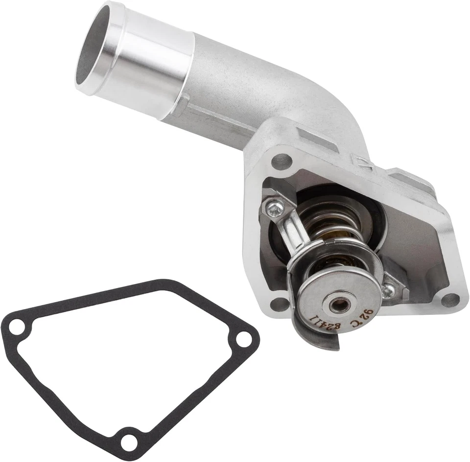 Conjunto de carcasa de termostato de refrigerante de motor para Nissan Máxima Pathfinder V6 3,5 L Foto 2 de 4