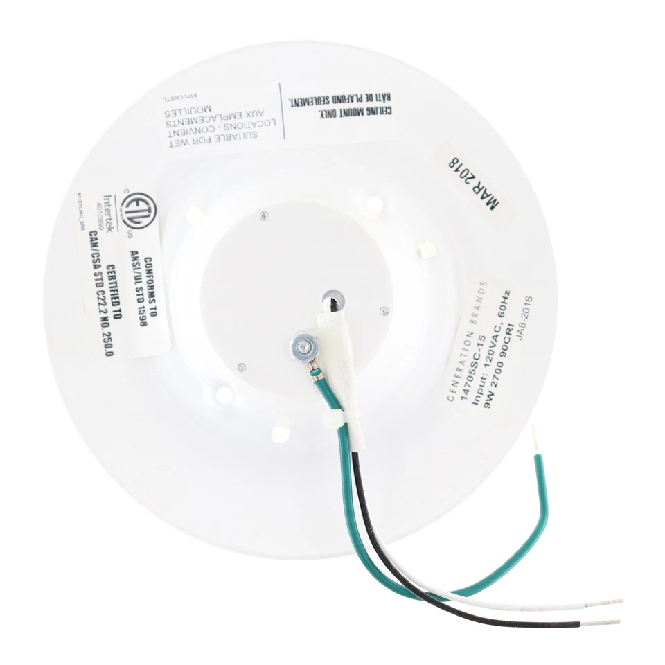 SEAGULL LIGHTING 14705SC-15 TRAVERSE LED DOWNLIGHT, 2700K, WARM-ON-DIM, 4-INCH - Image 2 of 4