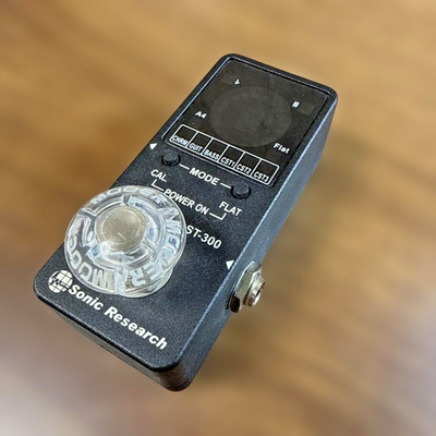 Sonic Research Turbo Tuner ST-300 Strobe Guitar/Bass Tuner JP From
