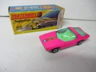 Matchbox Lesney Superfast SF40 Vauxhall Guildsman- pink body, label, box